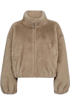 Discount Feracc Faux Fur Jacket 30361 Overtøj & Jakker