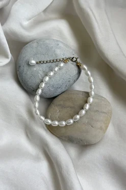 Mellow Moon Armbånd<Ferskvandsperle Armbånd