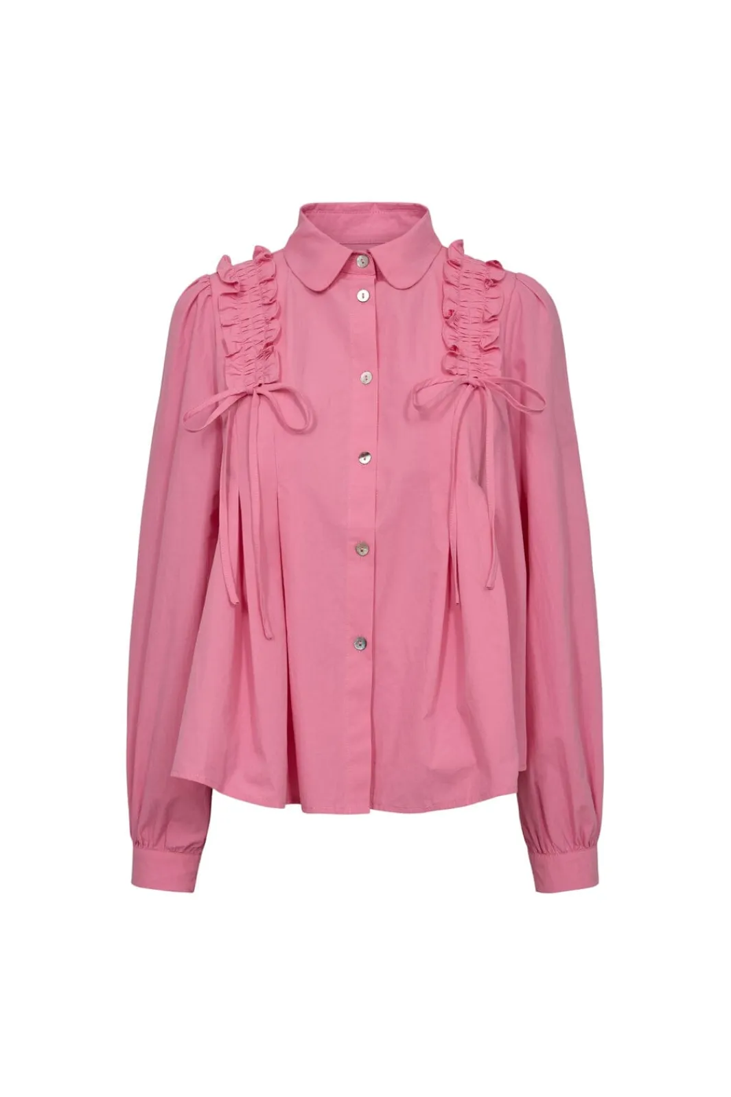 Liberte Bluser & Skjorter|Ammevenligt Tøj<Fie Ls Frill Shirt 22308