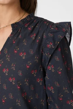 Neo Noir Bluser & Skjorter<Filja Fine Print Blouse 166551