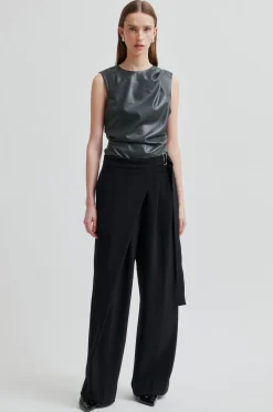 Discount Fique Wrap Trousers 60222 Bukser, Jeans & Leggings