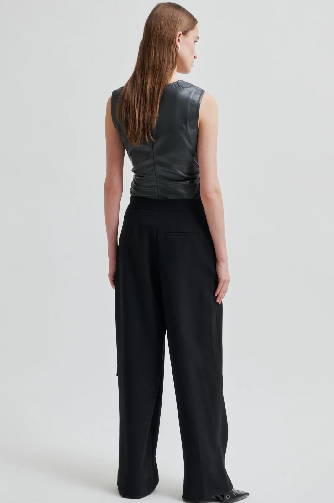 Discount Fique Wrap Trousers 60222 Bukser, Jeans & Leggings