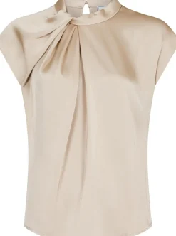 Neo Noir T-Shirts & Toppe<Fleur Drapy Satin Blouse