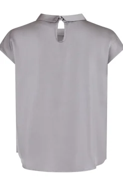 Neo Noir Bluser & Skjorter<Fleur Drapy Satin Blouse