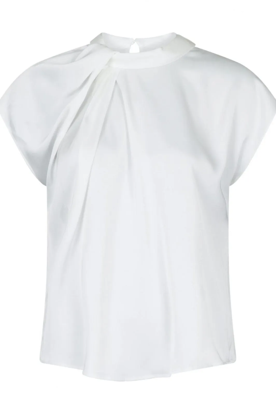 Neo Noir Bluser & Skjorter<Fleur Drapy Satin Blouse