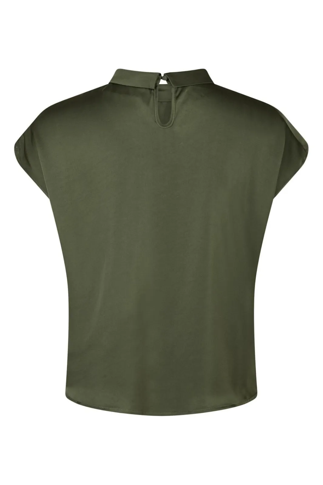 Hot Fleur Drapy Satin Blouse 160990 Bluser & Skjorter
