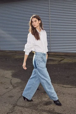Clearance Flip Waist Pocket Jeans HL10179 Bukser, Jeans & Leggings