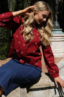 Best Flora Ls Blouse 21598 Bluser & Skjorter
