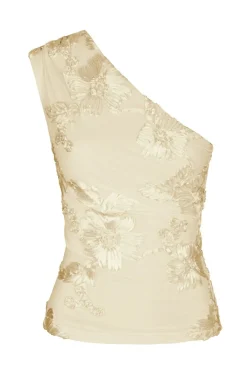 Neo Noir T-Shirts & Toppe<Florini Big Flower Mesh Top 166166