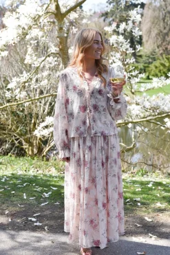 A-View Sæt 🛍️|Bluser & Skjorter<Flounce Blouse AV7039