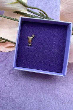 New Forgyldt ørering Øreringe
