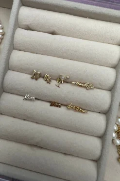 New Forgyldt ørering Øreringe