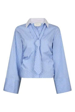 Neo Noir Bluser & Skjorter<Francesca Stripe Shirt 165981