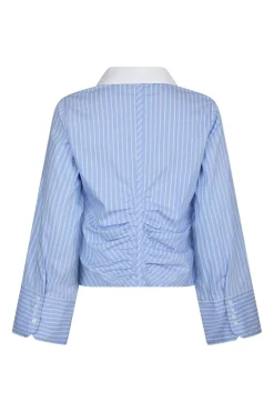 Neo Noir Bluser & Skjorter<Francesca Stripe Shirt 165981