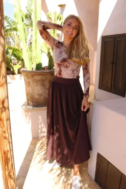 Discount Frede Long Skirt 22112 Nederdele