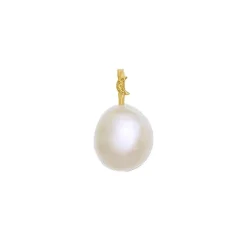 Maanesten Halskæder<Freshwater Pearl Water Pendant