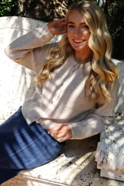Liberte Cardigans<Fro O-Neck Cardigan 22260