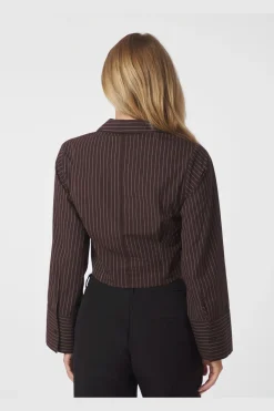 Best Frost Striped Shirt 167157 Bluser & Skjorter|Ammevenligt Tøj