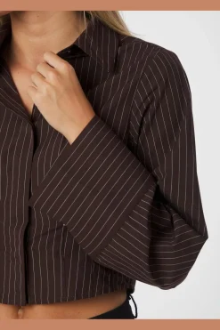 Best Frost Striped Shirt 167157 Bluser & Skjorter|Ammevenligt Tøj