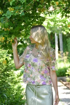 A-View Sæt 🛍️|Bluser & Skjorter<Fuschia Blouse AV4881