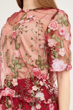 Outlet Fuschia Blouse AV4881 Bluser & Skjorter|Sæt 🛍️