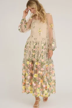 A-View Kjoler<Fuschia Dress
