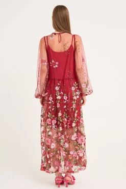 A-View Kjoler<Fuschia Dress AV4614