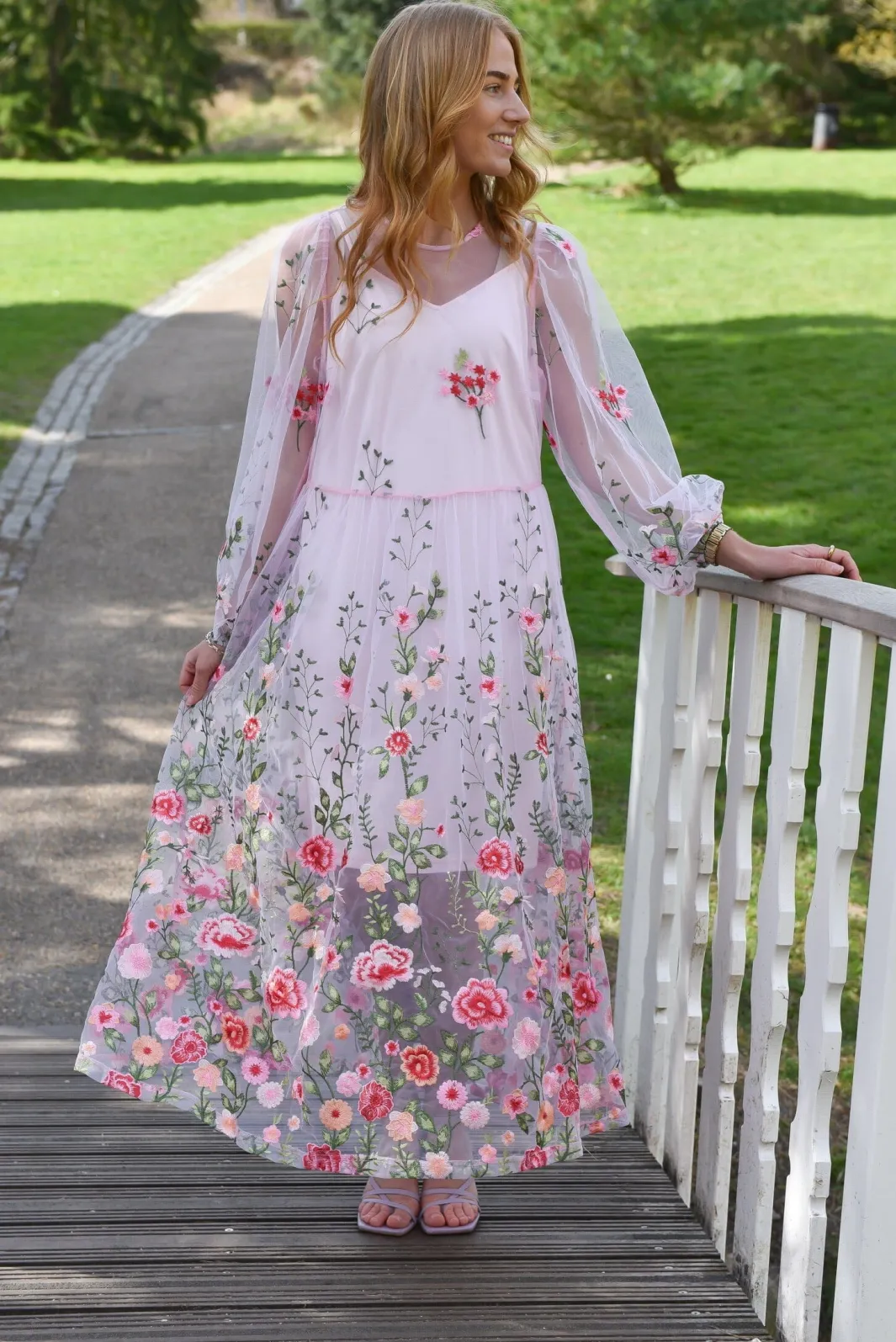 A-View Kjoler<Fuschia Dress AV4614