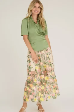 Outlet Fuschia Skirt Nederdele