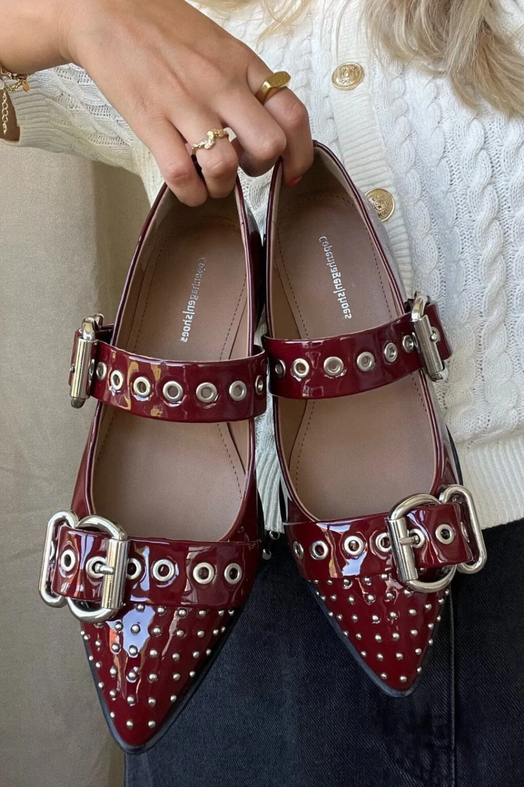 Clearance Future Vibes Patent Copenhagen Shoes|Ballerinaer