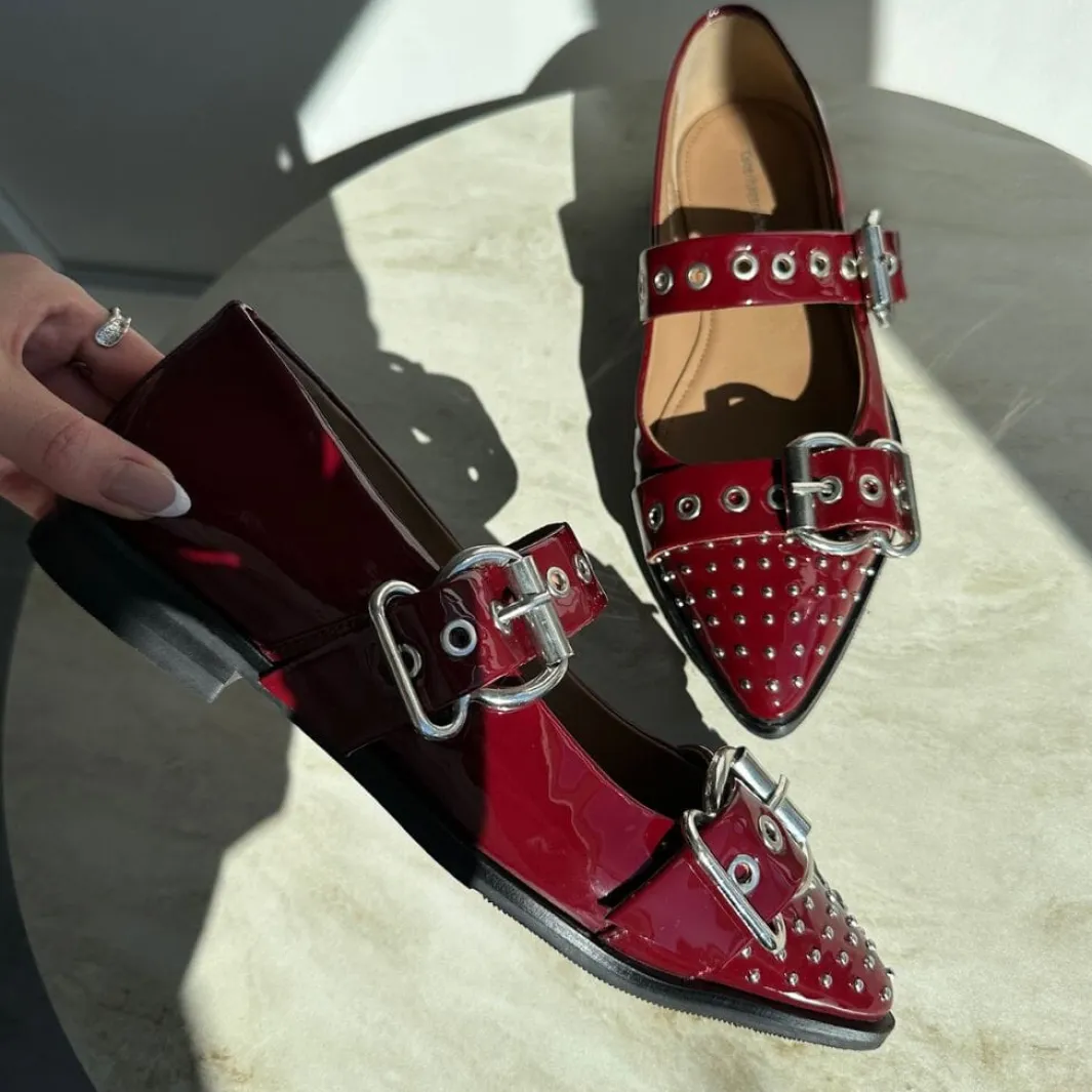 Clearance Future Vibes Patent Copenhagen Shoes|Ballerinaer