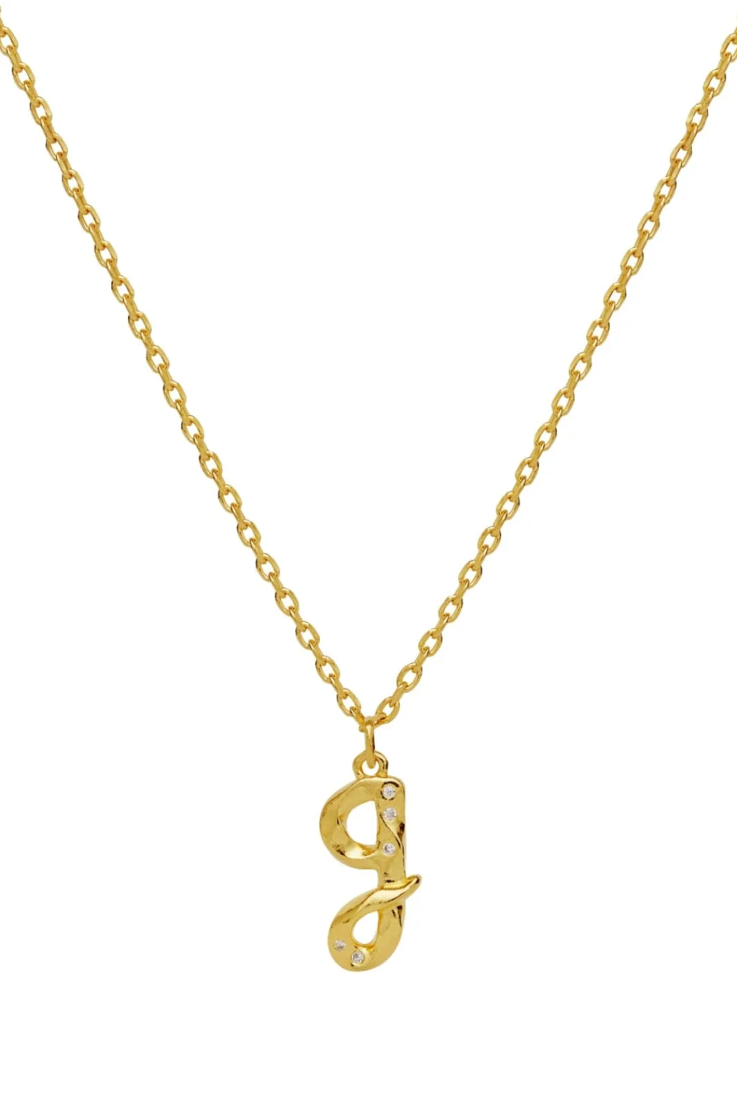 Maanesten Halskæder<G Alphabet