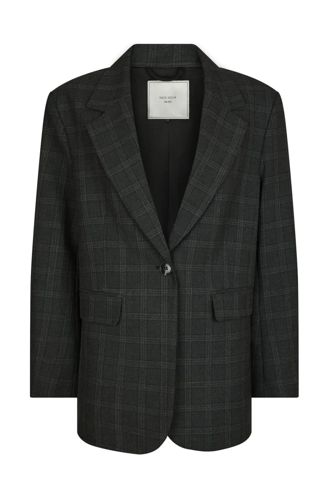 Neo Noir Blazere<Gaby Check Blazer 166932