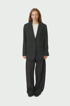 Neo Noir Blazere<Gaby Check Blazer 166932