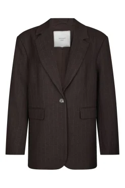 Neo Noir Blazere<Gaby Pinstripe Blazer 168204