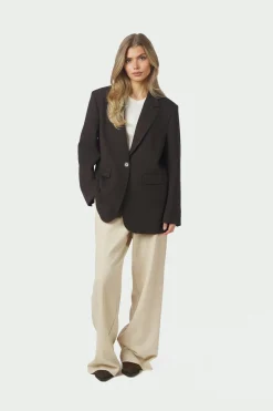 Neo Noir Blazere<Gaby Pinstripe Blazer 168204