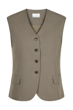 Outlet Gamina Structure Waistcoat T-Shirts & Toppe|Ammevenligt Tøj