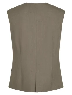 Outlet Gamina Structure Waistcoat T-Shirts & Toppe|Ammevenligt Tøj
