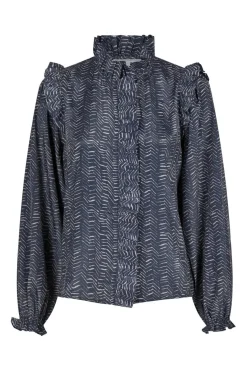 Neo Noir Bluser & Skjorter|Ammevenligt Tøj<Gemmi Zigzag Duo Blouse