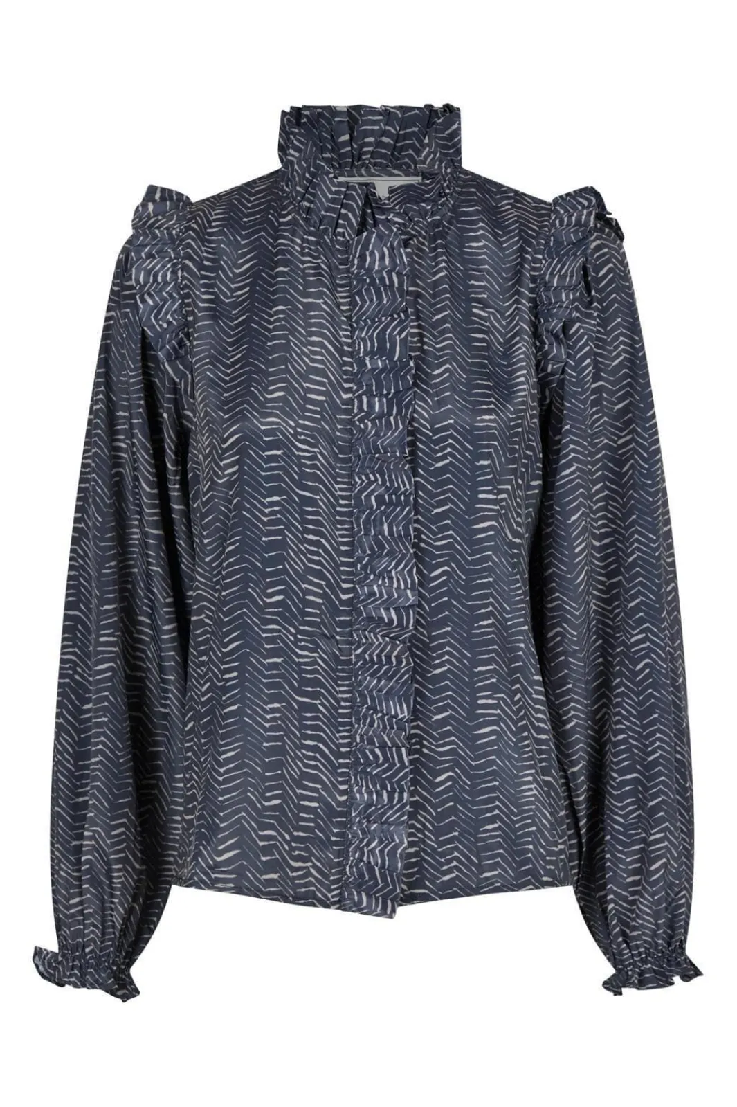 Neo Noir Bluser & Skjorter|Ammevenligt Tøj<Gemmi Zigzag Duo Blouse