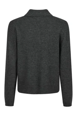 Neo Noir Bluser & Skjorter<Genea Knit Polo Blouse 163891