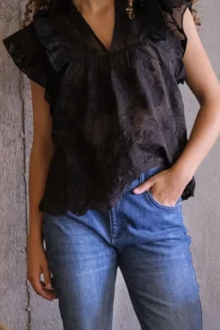 Georgina Denim Pants Bukser, Jeans & Leggings