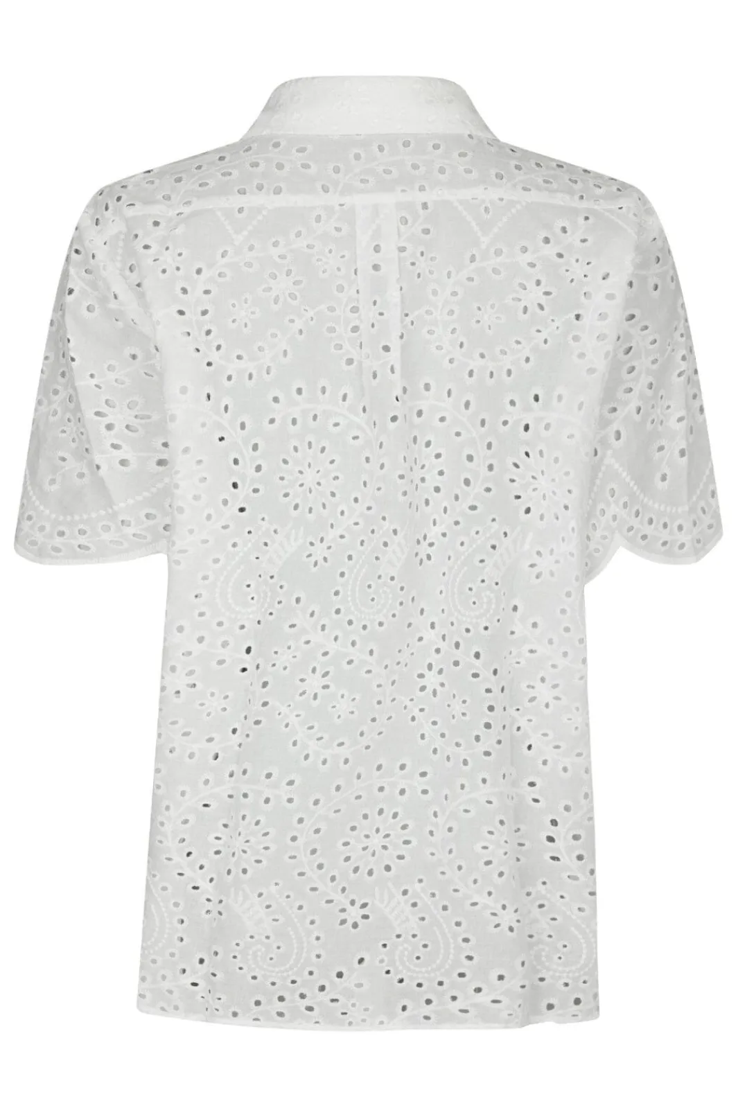 Best Gessie Embroidery Shirt 165383 Bluser & Skjorter|Ammevenligt Tøj