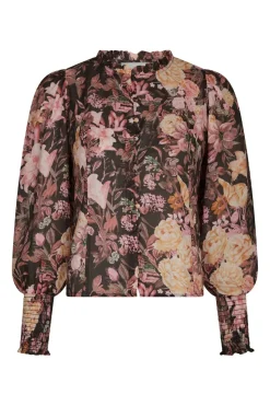Neo Noir Bluser & Skjorter|Ammevenligt Tøj<Gilda Big Flower Blouse 166925