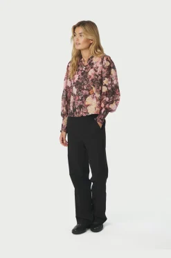 Neo Noir Bluser & Skjorter|Ammevenligt Tøj<Gilda Big Flower Blouse 166925