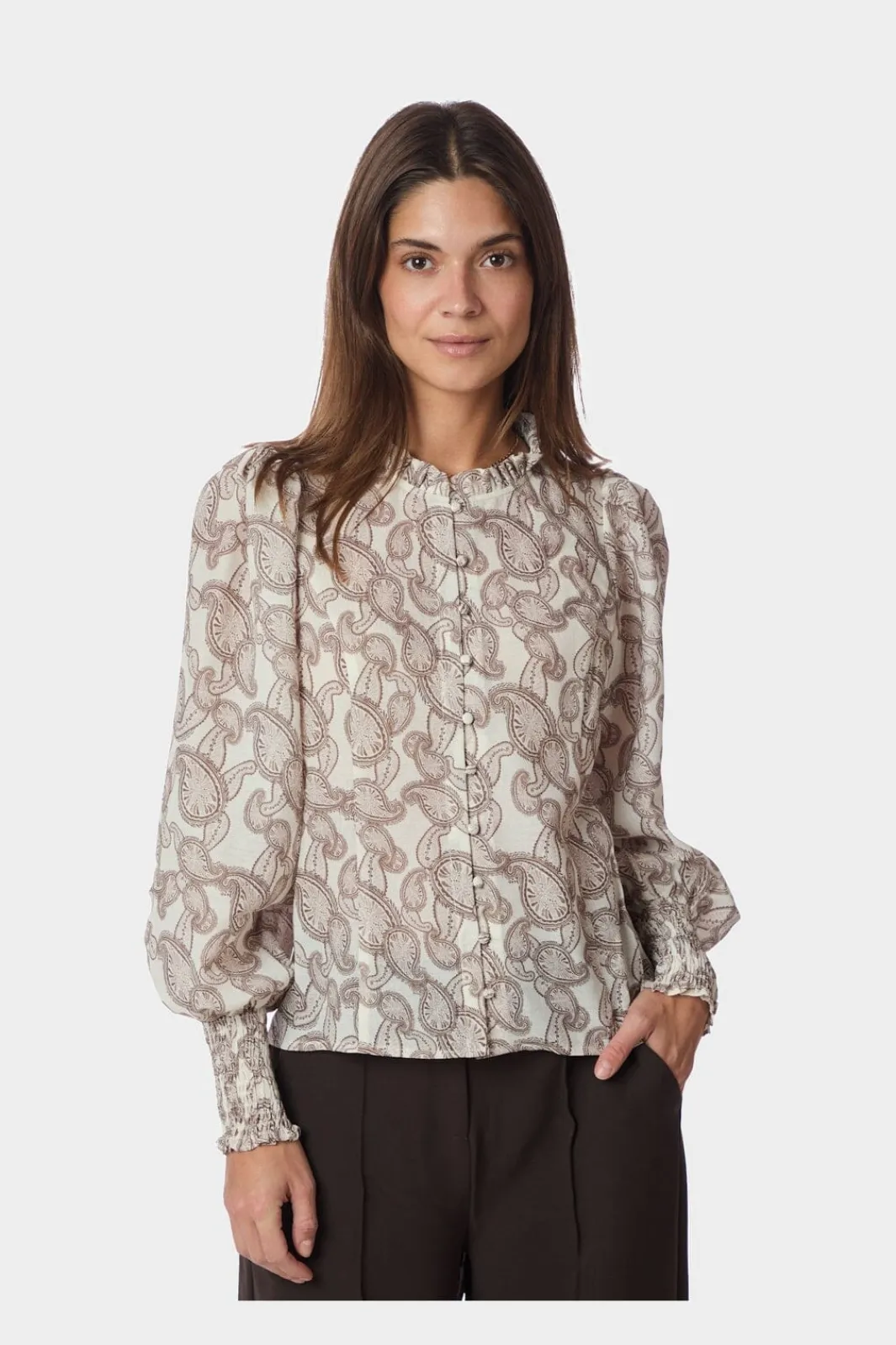 Gilda Soft Paisley Blouse 167647 Bluser & Skjorter