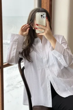 Hot Gili Stripe Shirt Bluser & Skjorter