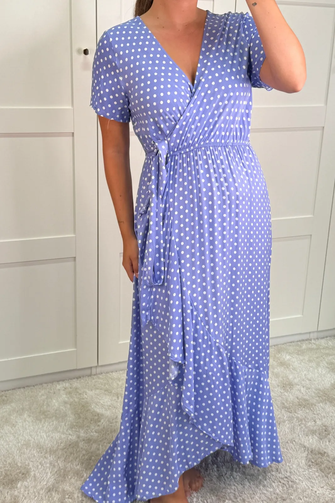 A-bee Kjoler<Ginevra Dot Wrap Dress