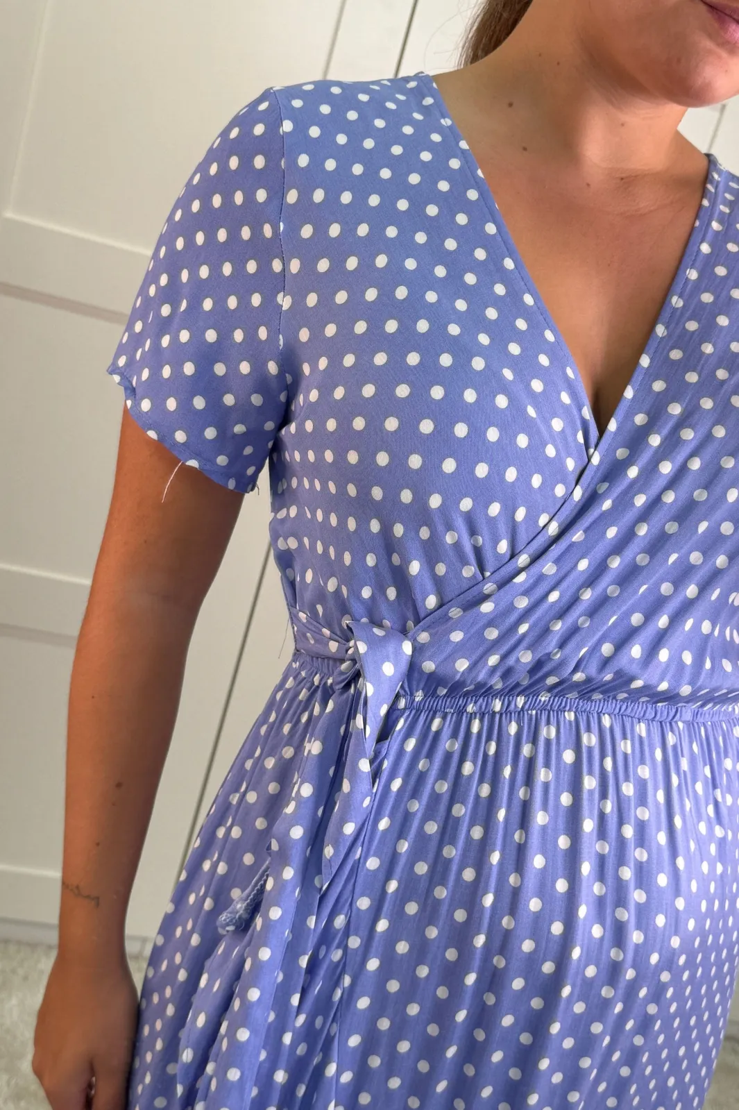 A-bee Kjoler<Ginevra Dot Wrap Dress