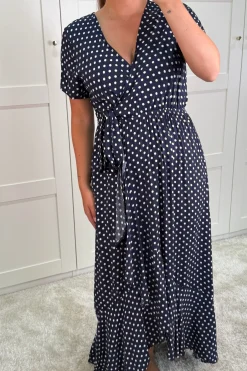 Best Ginevra Dot Wrap Dress Kjoler